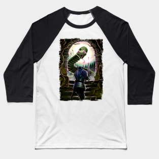 Knight vs Snake Baseball T-Shirt